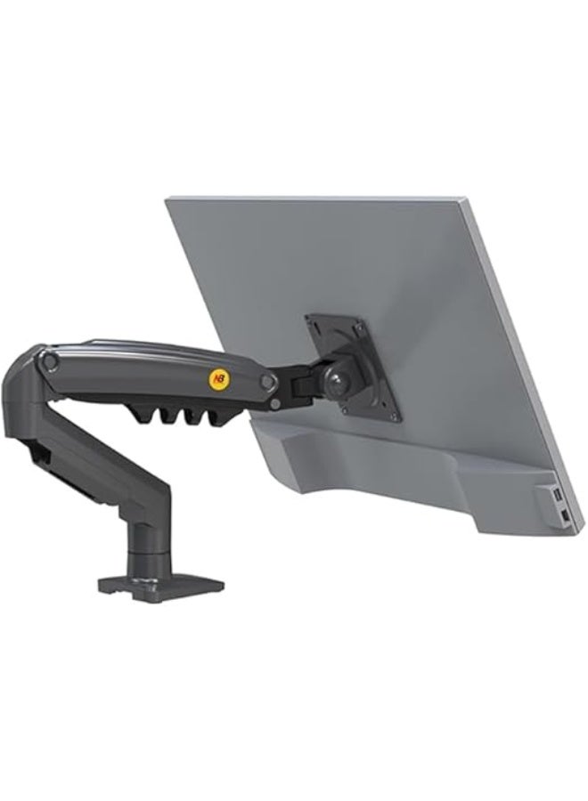 northbayou Shock Absorber Monitor Arm 17–30 Inch – Adjustable Desk Mount for 2–9 kg Screens - Image 1